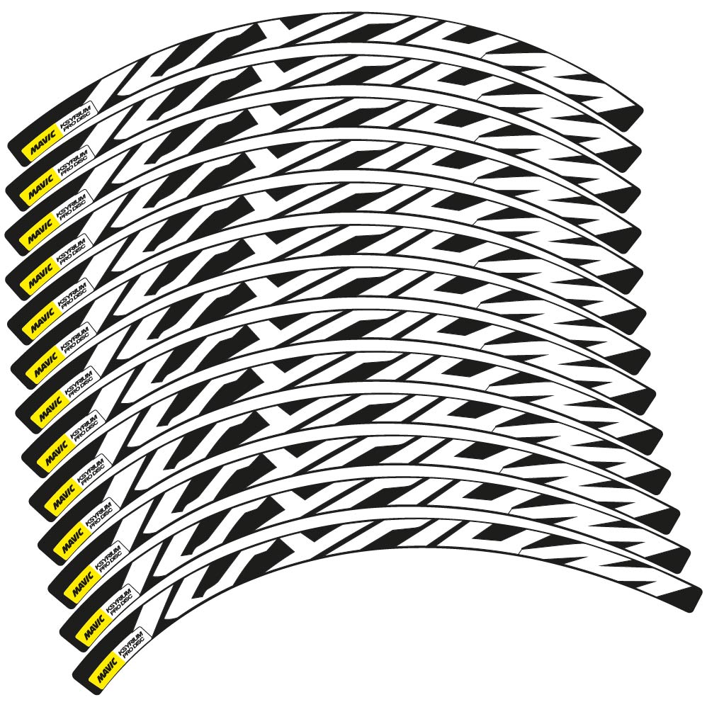 Stickers Mavic Ksyrium Disc compatibles Autocollants roues Route