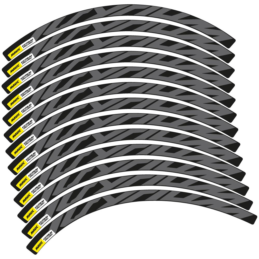 Stickers Mavic Ksyrium Disc compatibles Autocollants roues Route