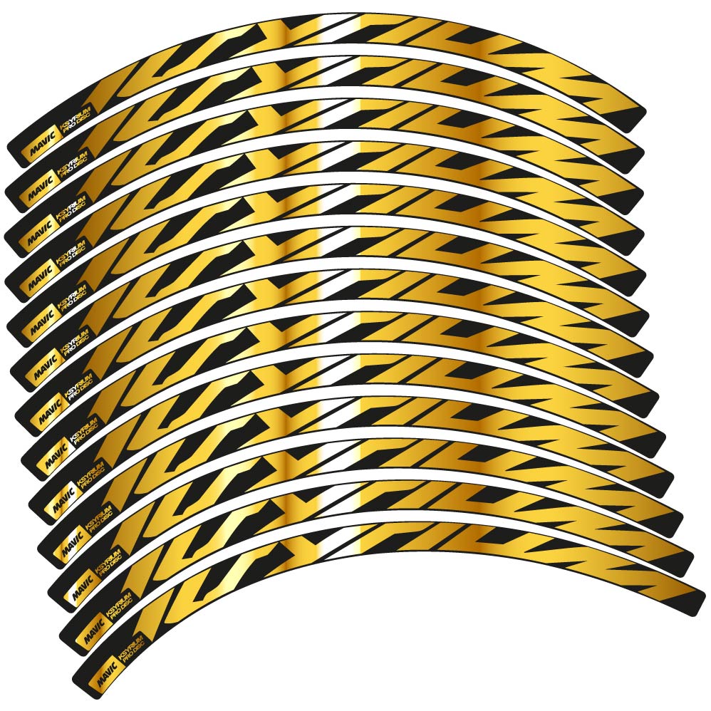 Stickers Mavic Ksyrium Disc compatibles Autocollants roues Route