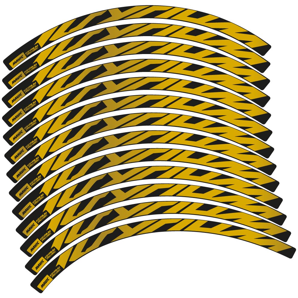 Stickers Mavic Ksyrium Disc compatibles Autocollants roues Route