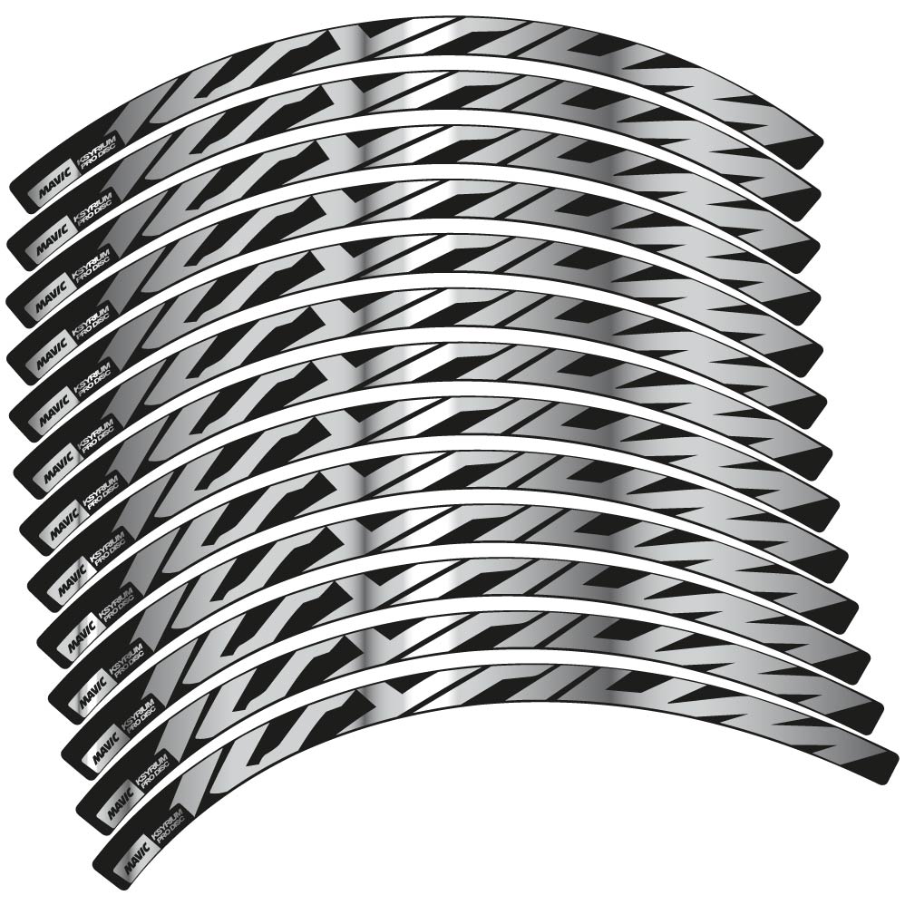 Stickers Mavic Ksyrium Disc compatibles Autocollants roues Route
