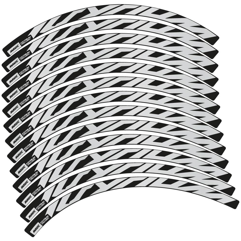Stickers Mavic Ksyrium Disc compatibles Autocollants roues Route