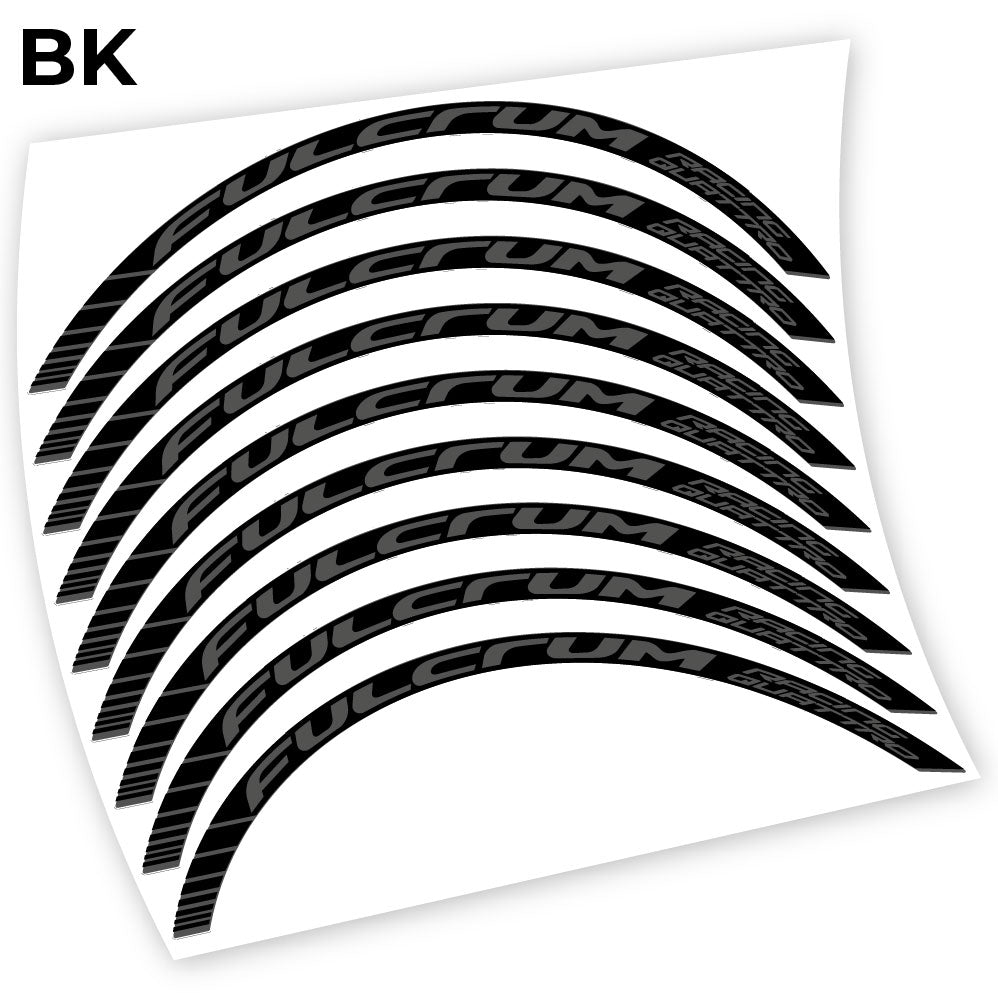 Stickers Fulcrum Racing Quattro, road compatibles Autocollants roues Route