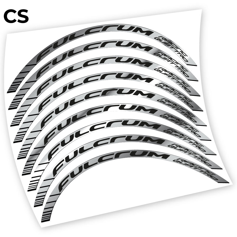 Stickers Fulcrum Racing Quattro, road compatibles Autocollants roues Route