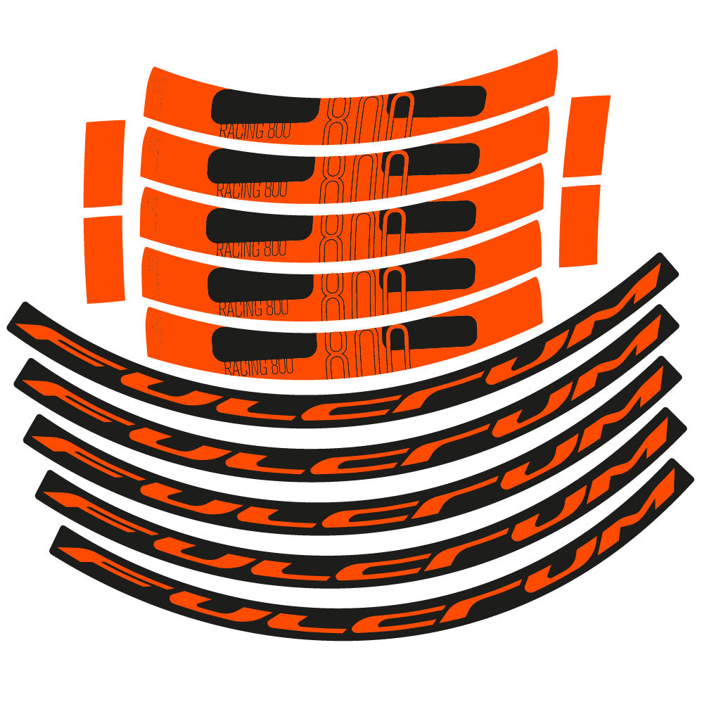 Stickers Fulcrum Racing 800 DB Disc compatibles - Autocollants roue vélo route