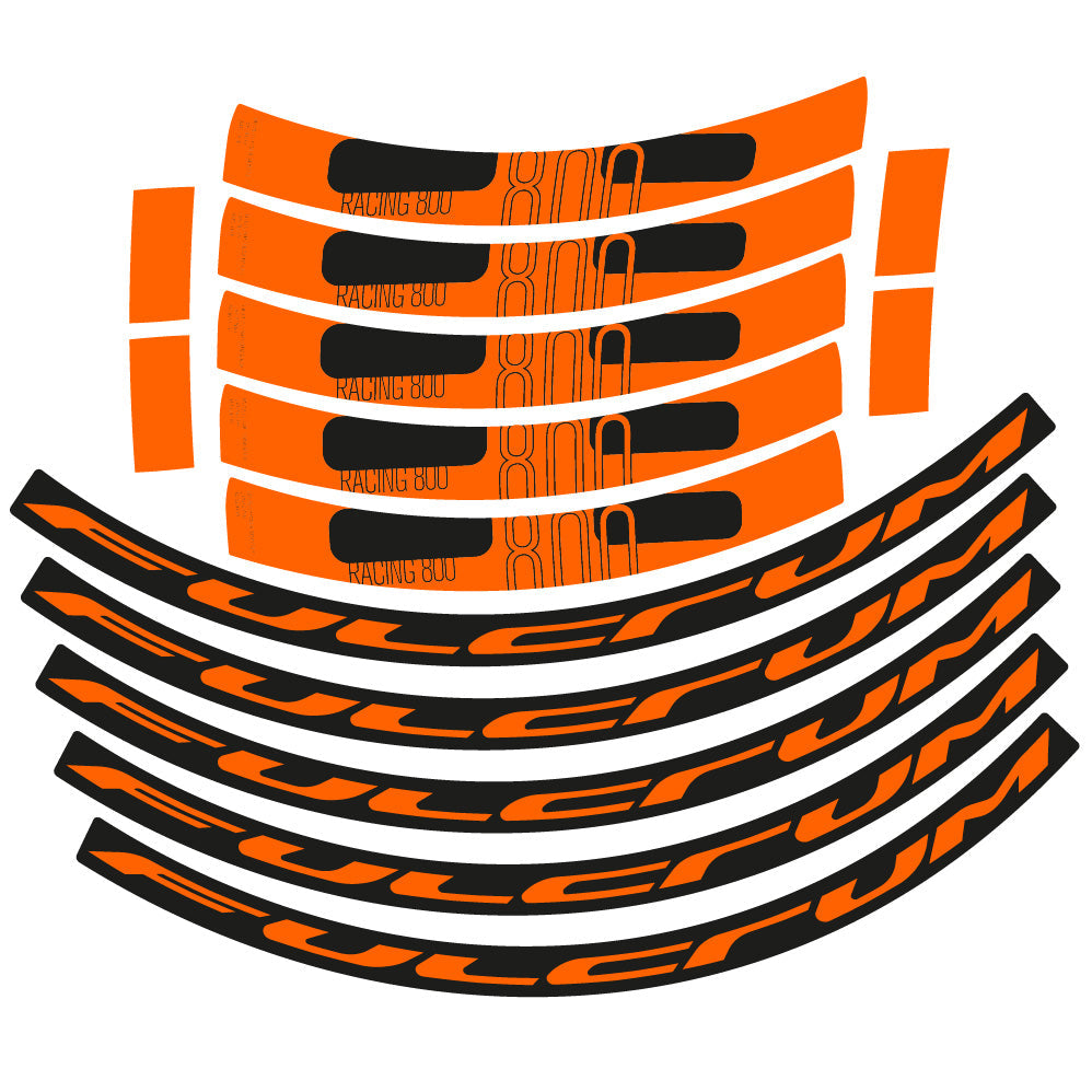Stickers Fulcrum Racing 800 DB Disc compatibles - Autocollants roue vélo route