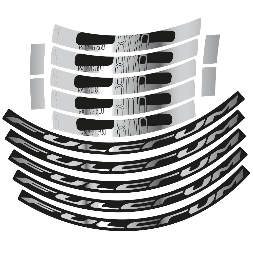 Stickers Fulcrum Racing 800 DB Disc compatibles Autocollants roues Route