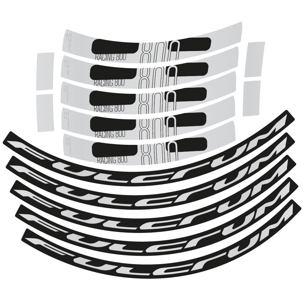 Stickers Fulcrum Racing 800 DB Disc compatibles Autocollants roues Route