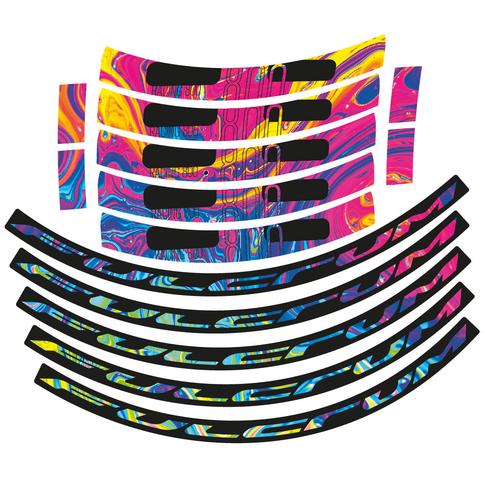 Stickers Fulcrum Racing 800 DB Disc compatibles Autocollants roues Route