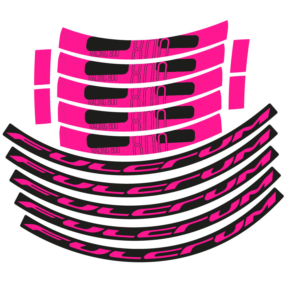 Stickers Fulcrum Racing 800 DB Disc compatibles Autocollants roues Route