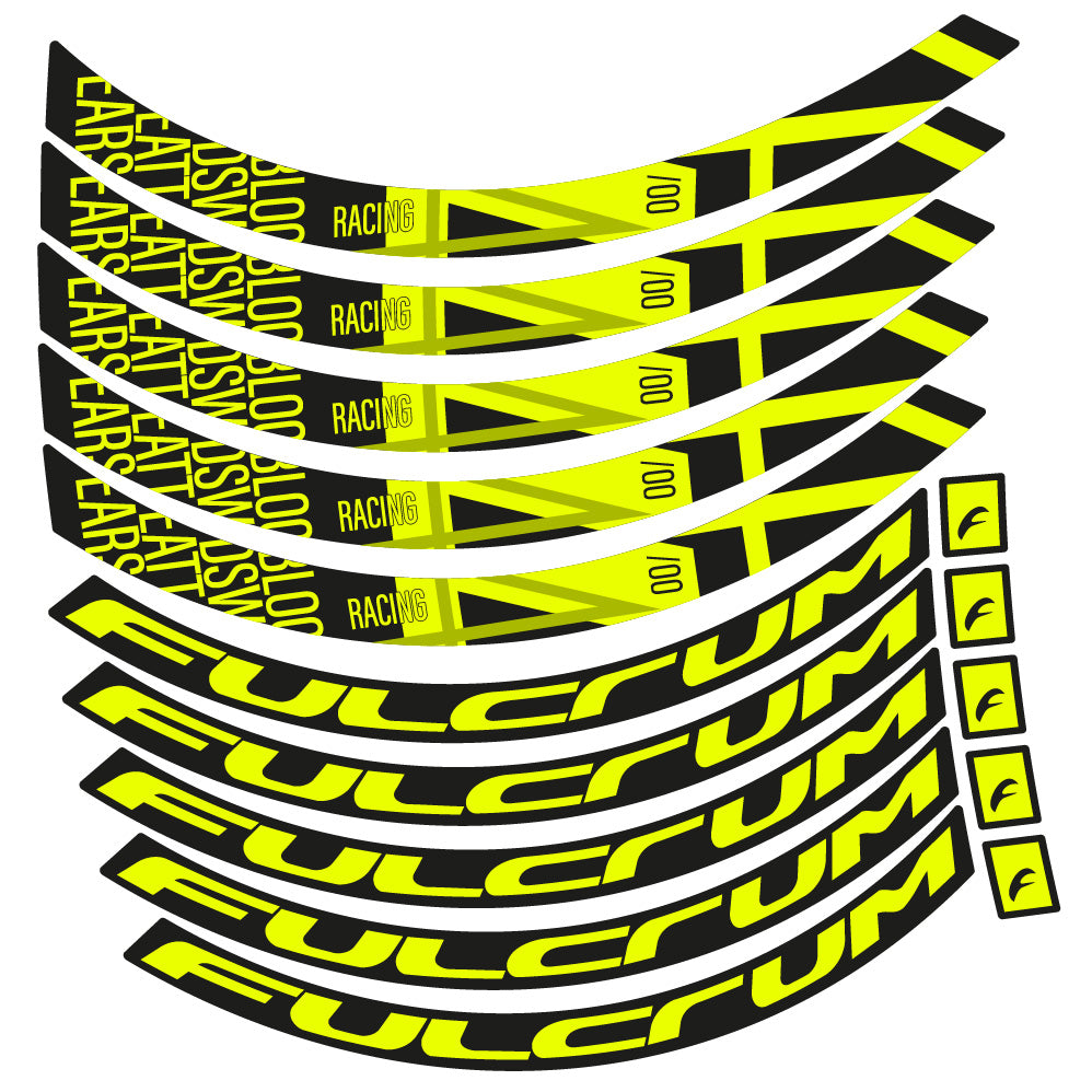 Stickers Fulcrum Racing 400 DB compatibles Autocollants roues Route