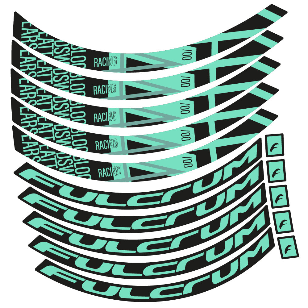 Stickers Fulcrum Racing 400 DB compatibles Autocollants roues Route