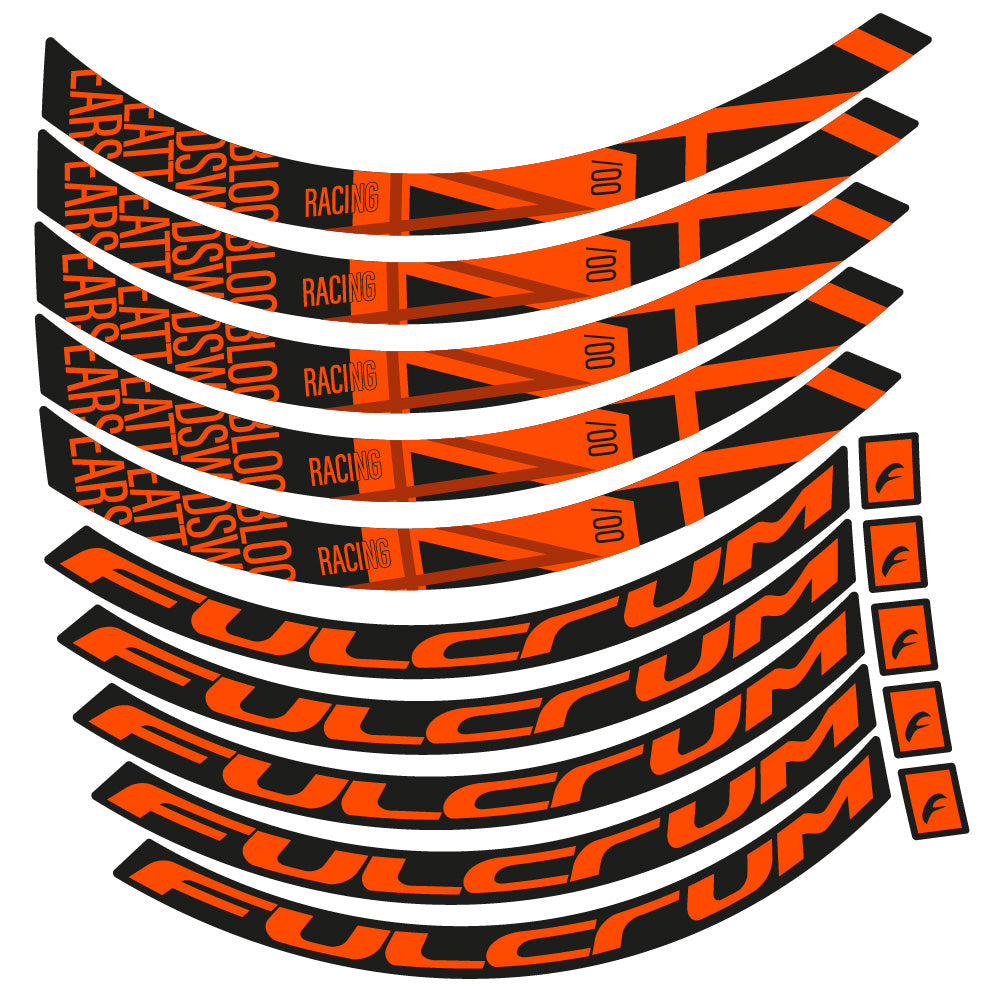 Stickers Fulcrum Racing 400 DB compatibles Autocollants roues Route