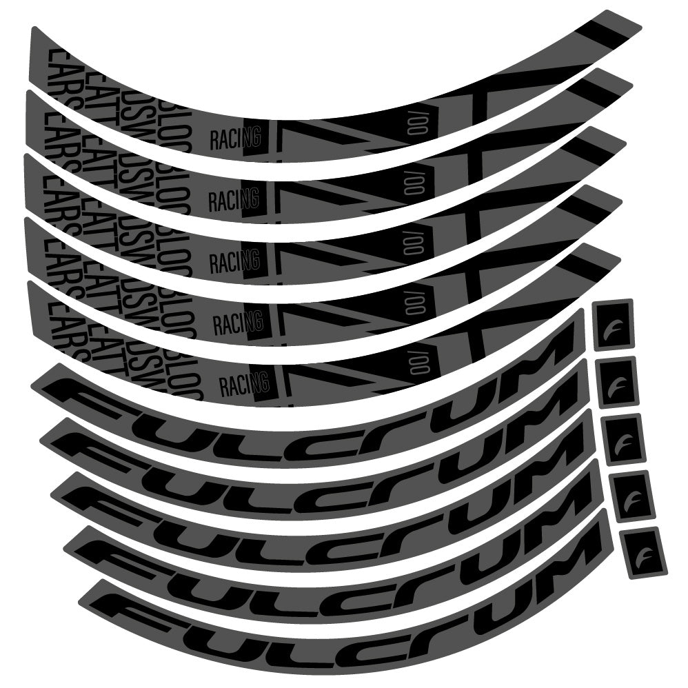 Stickers Fulcrum Racing 400 DB compatibles Autocollants roues Route