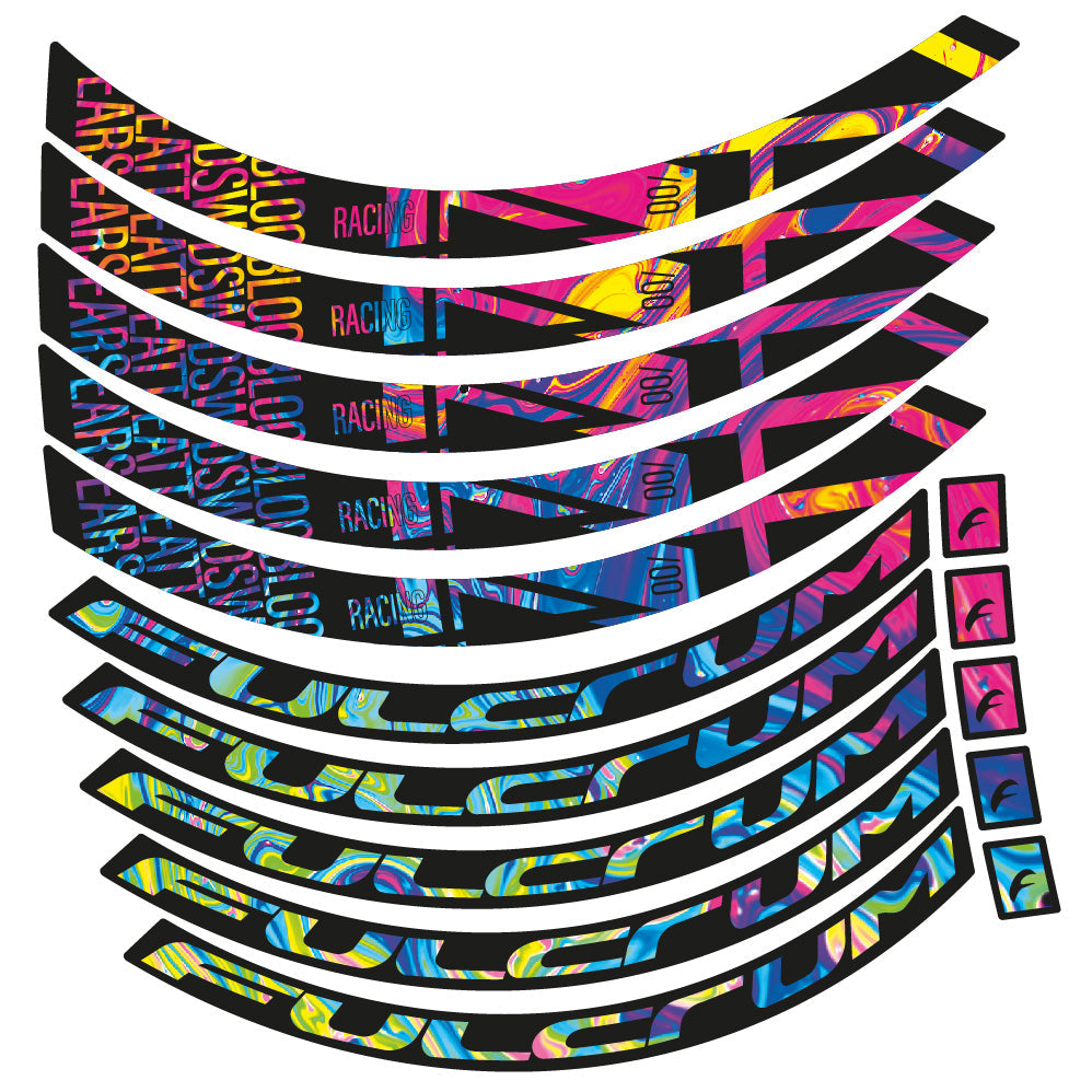 Stickers Fulcrum Racing 400 DB compatibles Autocollants roues Route