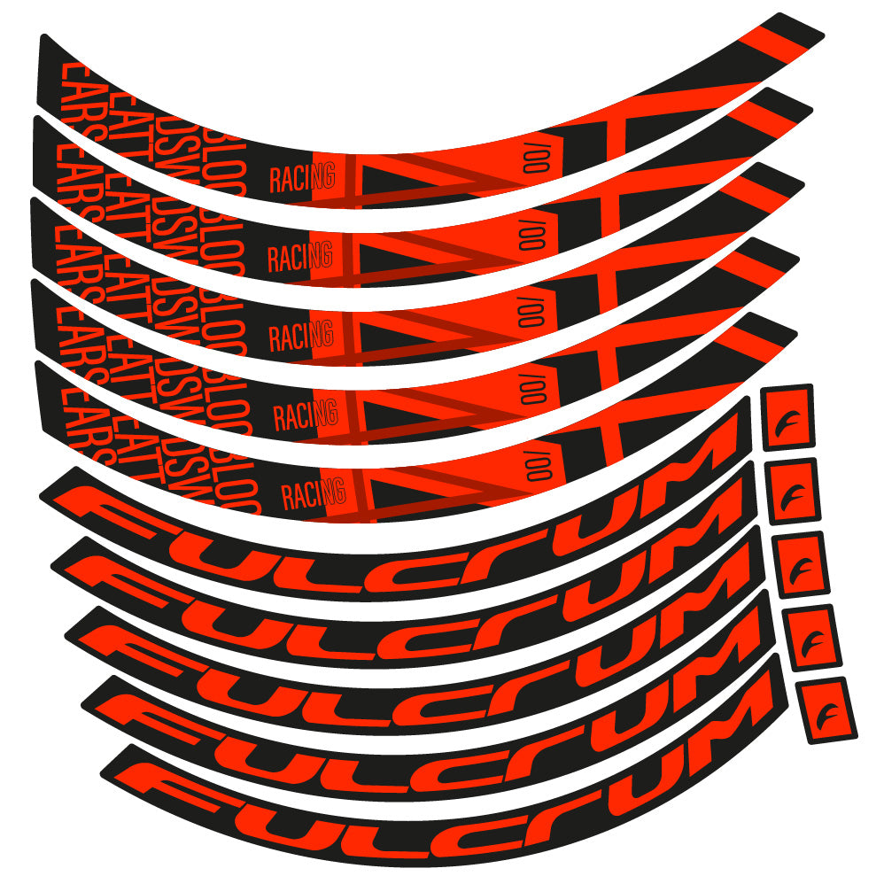 Stickers Fulcrum Racing 400 DB compatibles Autocollants roues Route