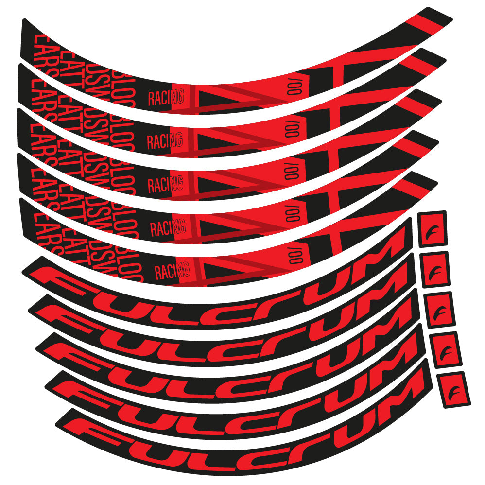 Stickers Fulcrum Racing 400 DB compatibles Autocollants roues Route