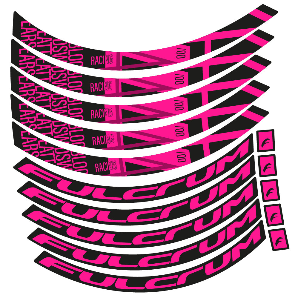 Stickers Fulcrum Racing 400 DB compatibles Autocollants roues Route