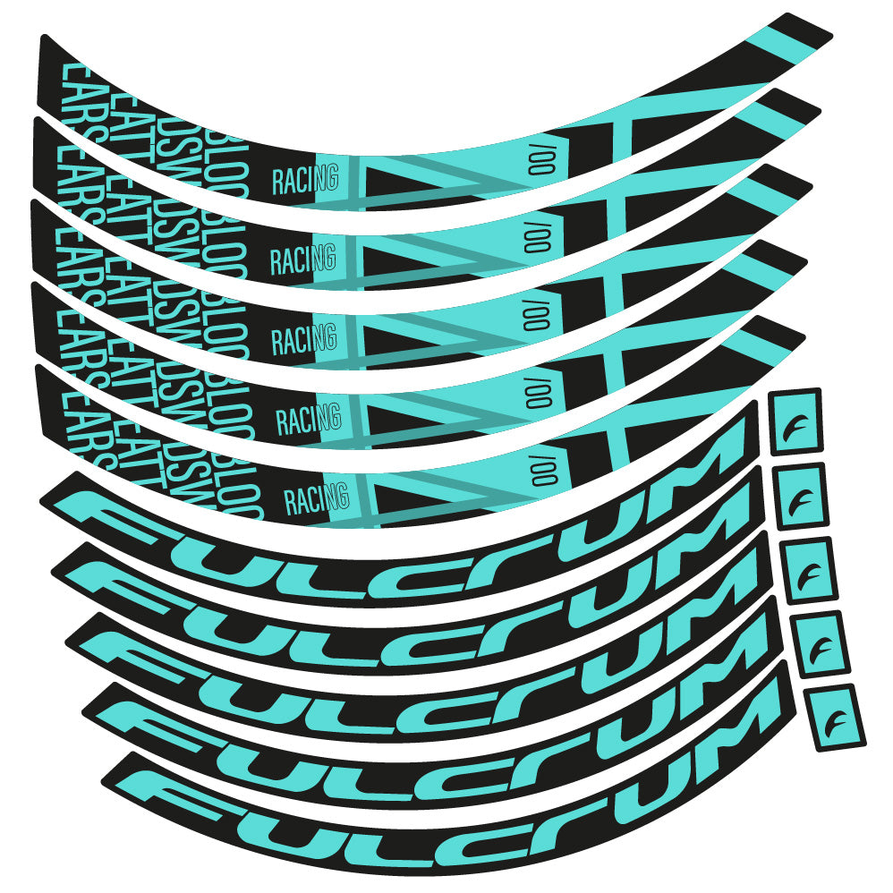 Stickers Fulcrum Racing 400 DB compatibles Autocollants roues Route