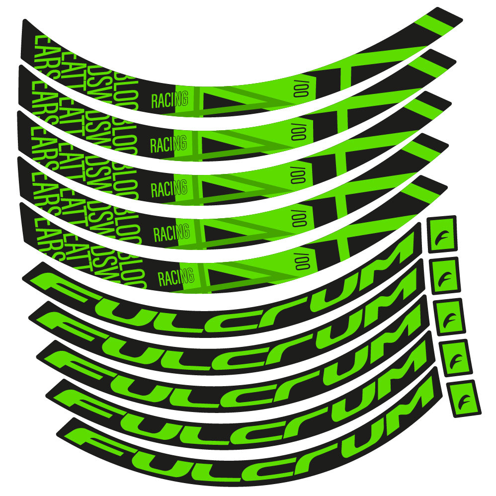 Stickers Fulcrum Racing 400 DB compatibles Autocollants roues Route