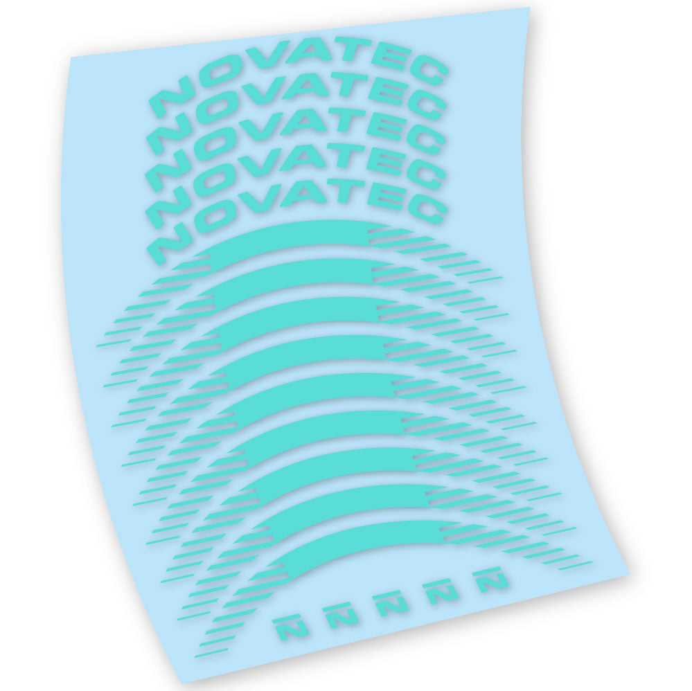 Stickers Novatec R3 Disc compatibles Autocollants roues Route