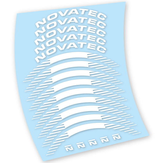 Stickers Novatec R3 Disc compatibles Autocollants roues Route