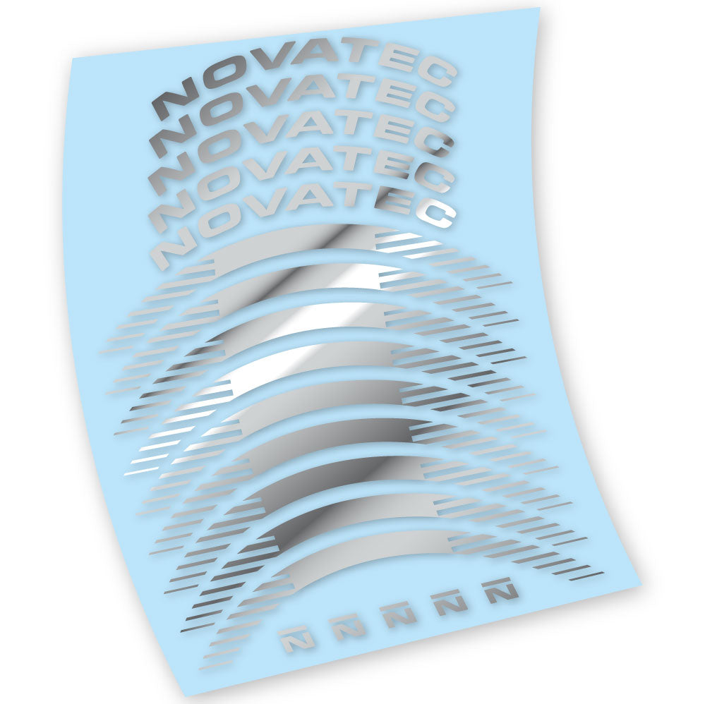 Stickers Novatec R3 Disc compatibles Autocollants roues Route
