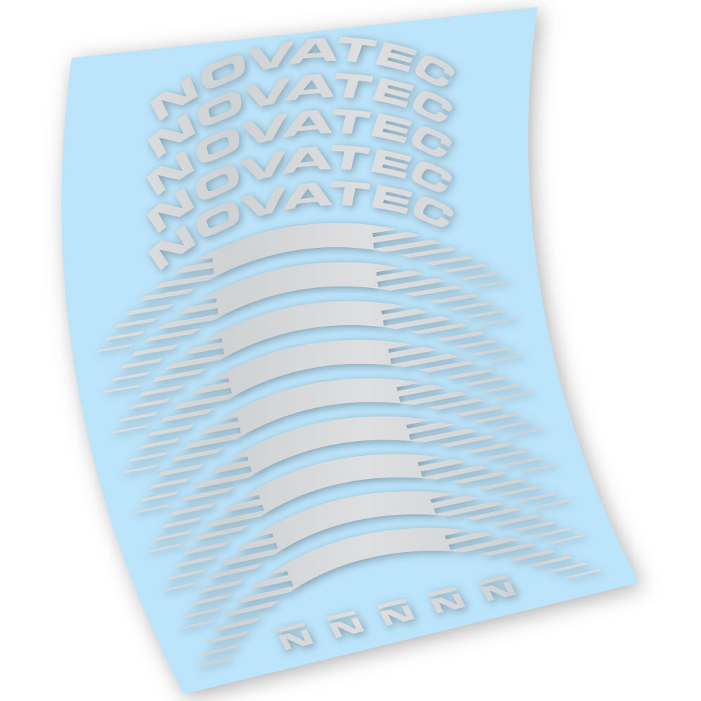 Stickers Novatec R3 Disc compatibles Autocollants roues Route