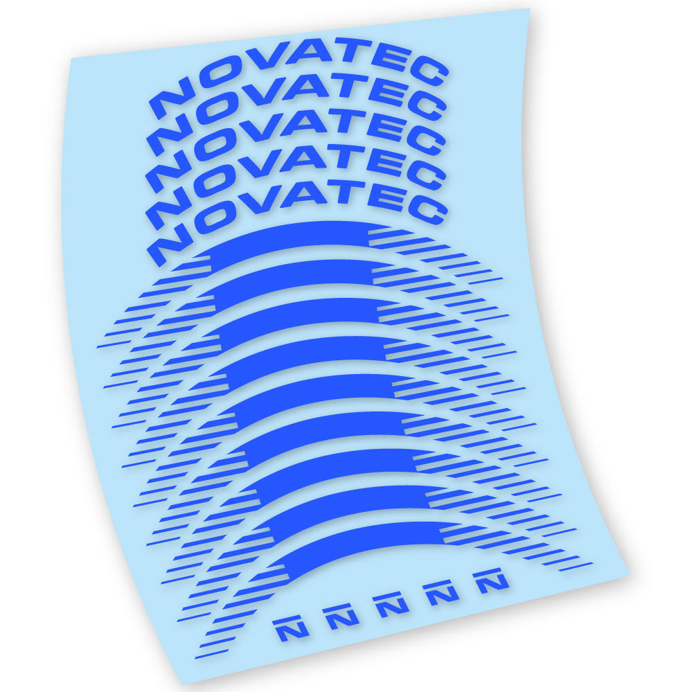Stickers Novatec R3 Disc compatibles Autocollants roues Route