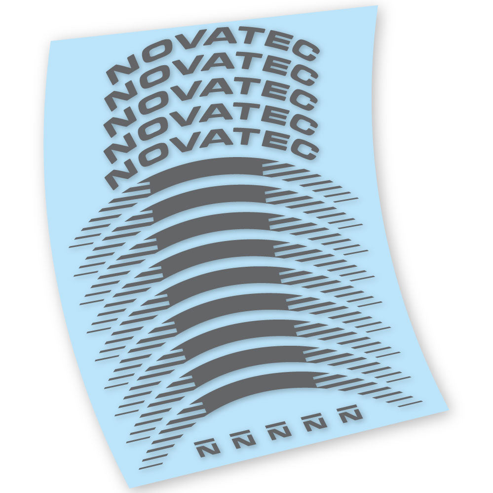 Stickers Novatec R3 Disc compatibles Autocollants roues Route