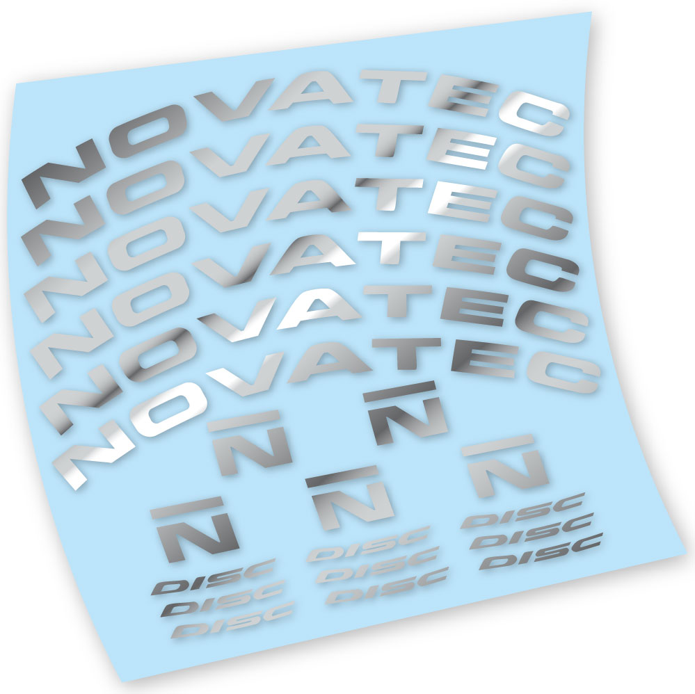 Stickers Novatec R3 Disc compatibles Autocollants roues Route