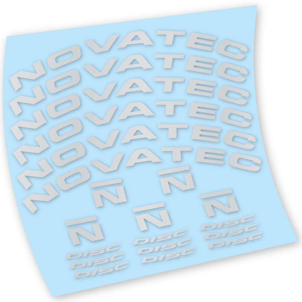 Stickers Novatec R3 Disc compatibles Autocollants roues Route