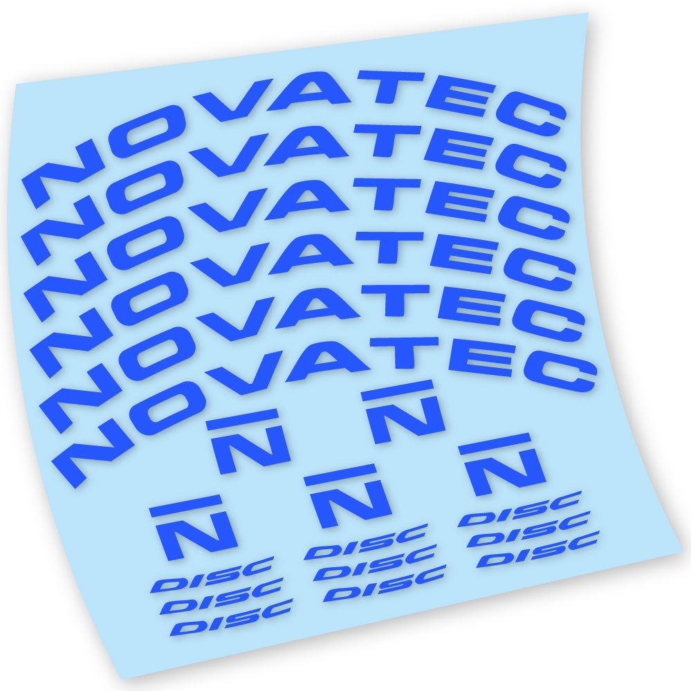 Stickers Novatec R3 Disc compatibles Autocollants roues Route