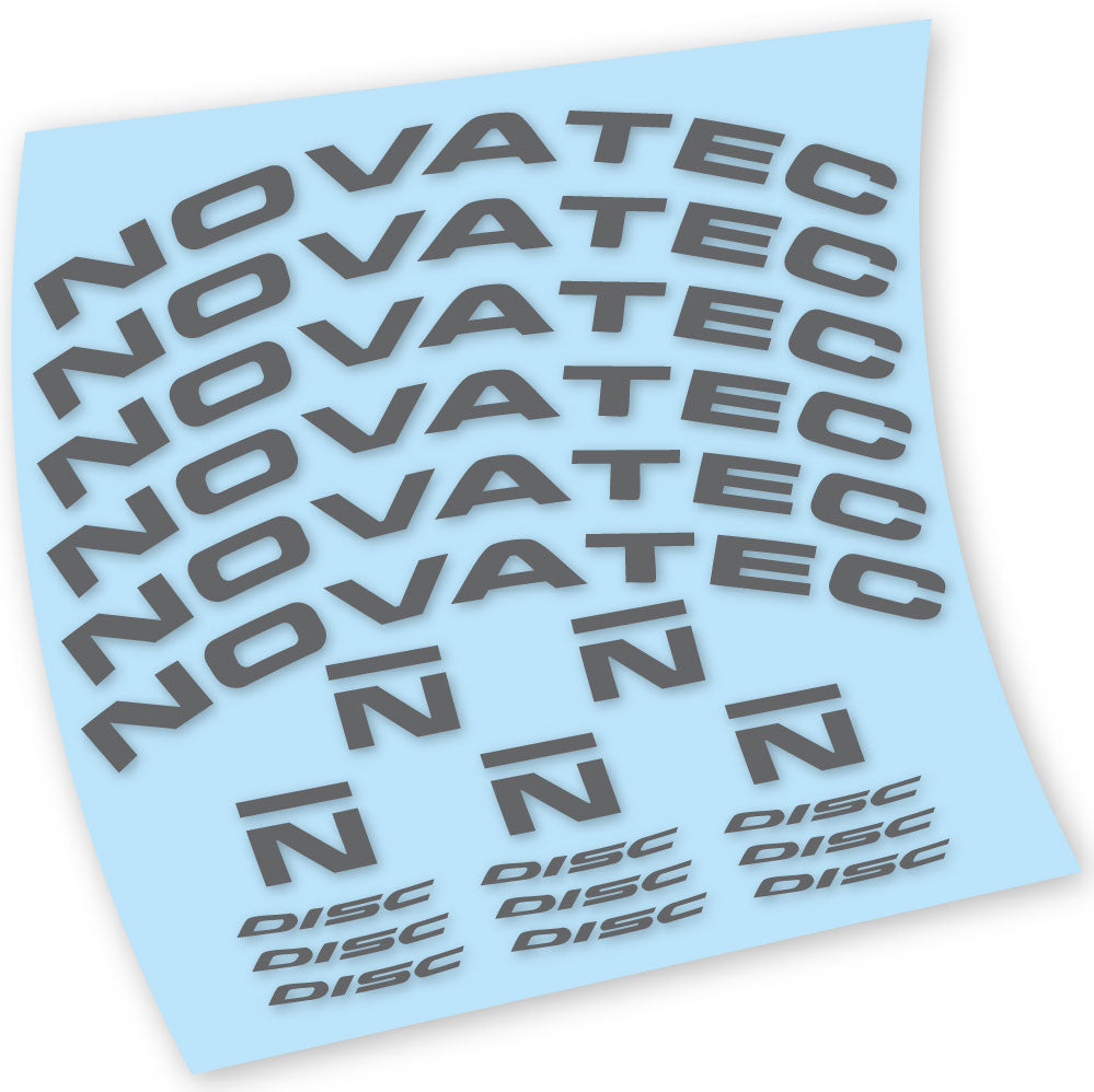 Stickers Novatec R3 Disc compatibles Autocollants roues Route