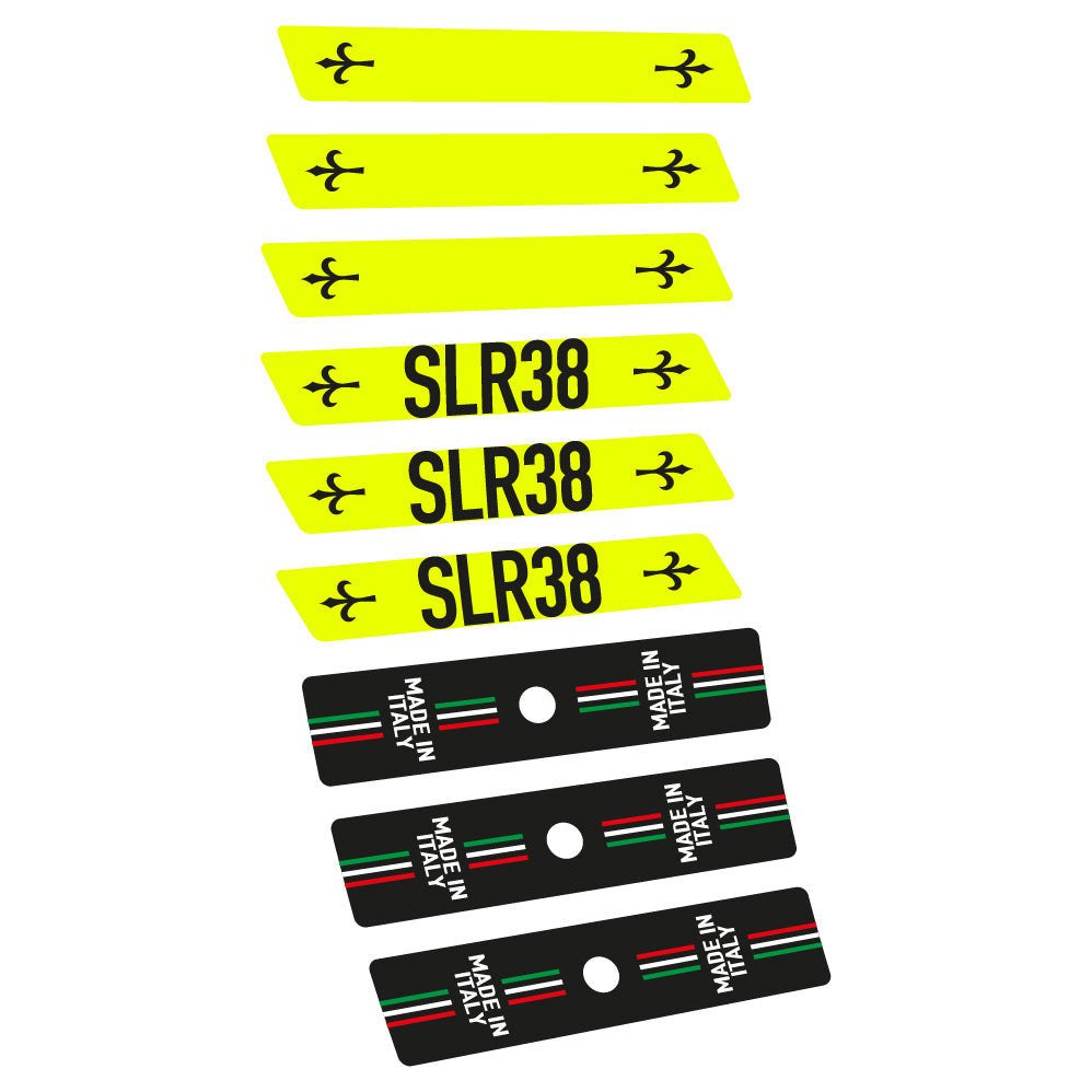 Stickers Willier SLR 38 road compatibles Autocollants roues Route