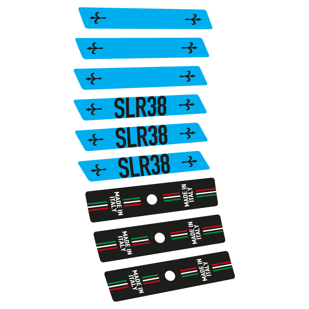 Stickers Willier SLR 38 road compatibles Autocollants roues Route