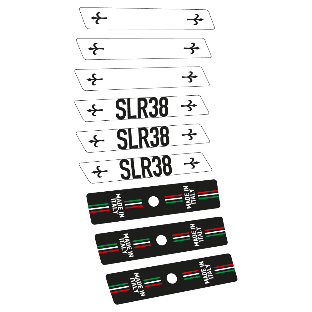 Stickers Willier SLR 38 road compatibles Autocollants roues Route