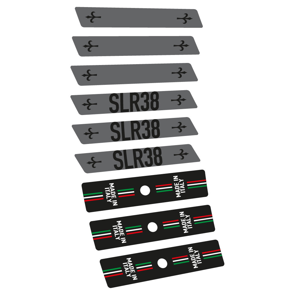 Stickers Willier SLR 38 road compatibles Autocollants roues Route