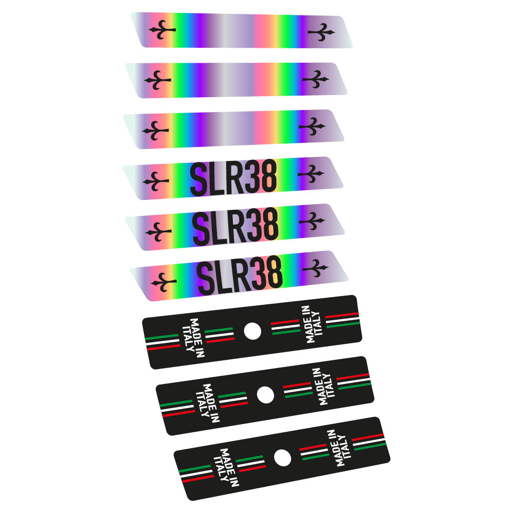 Stickers Willier SLR 38 road compatibles Autocollants roues Route