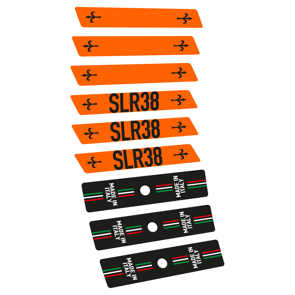 Stickers Willier SLR 38 road compatibles Autocollants roues Route