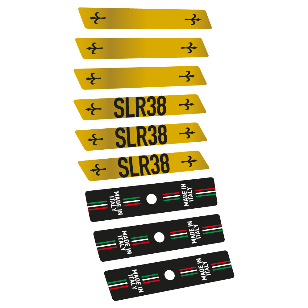 Stickers Willier SLR 38 road compatibles Autocollants roues Route