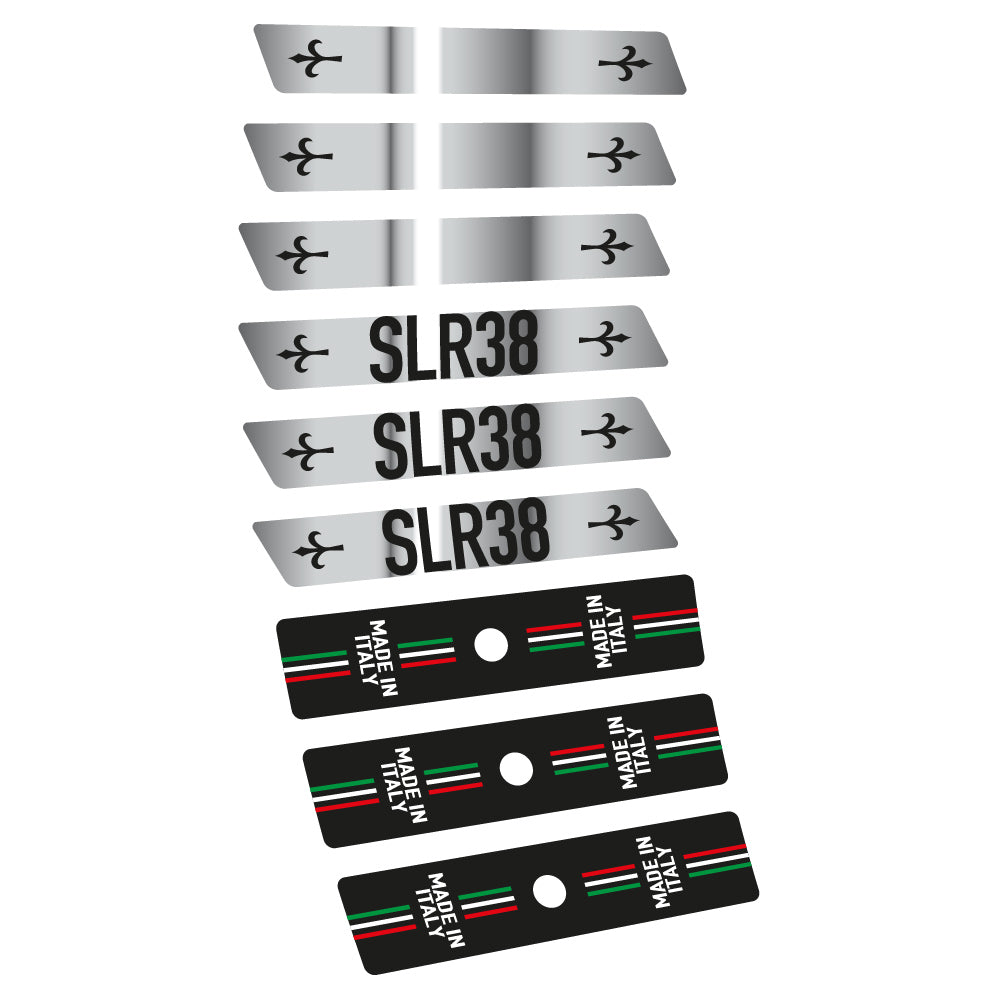 Stickers Willier SLR 38 road compatibles Autocollants roues Route