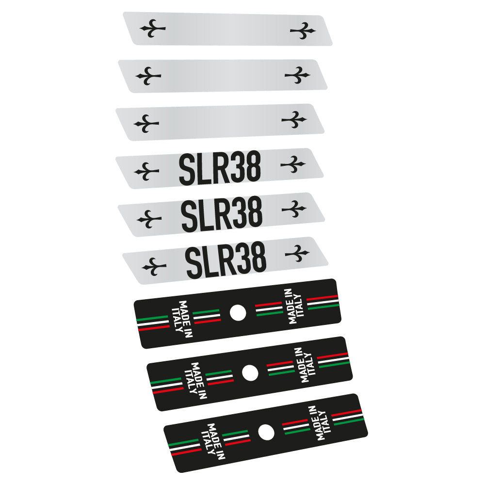 Stickers Willier SLR 38 road compatibles Autocollants roues Route