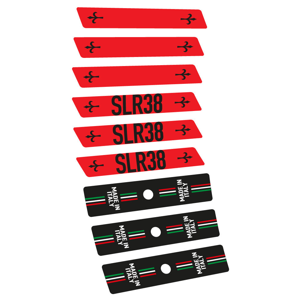 Stickers Willier SLR 38 road compatibles Autocollants roues Route