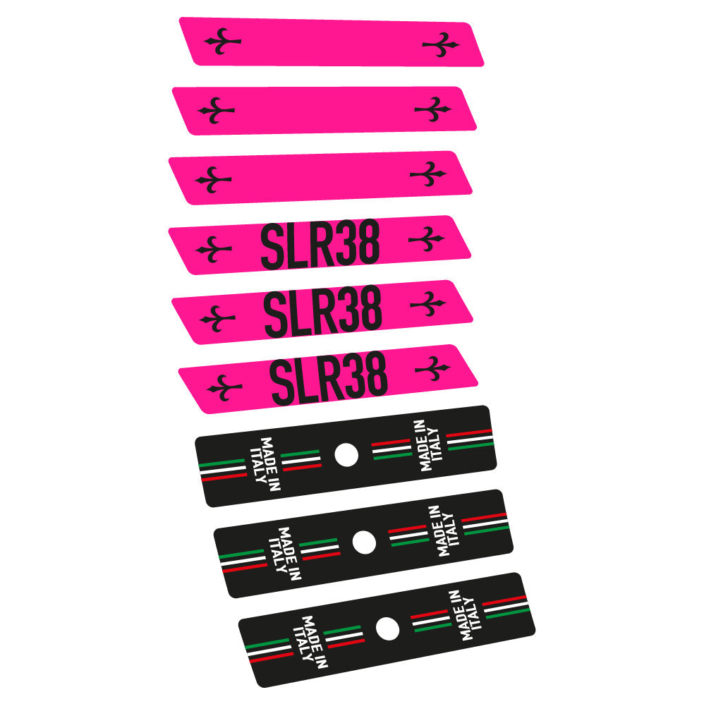 Stickers Willier SLR 38 road compatibles Autocollants roues Route