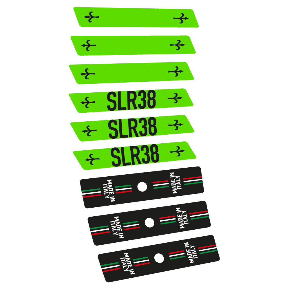 Stickers Willier SLR 38 road compatibles Autocollants roues Route
