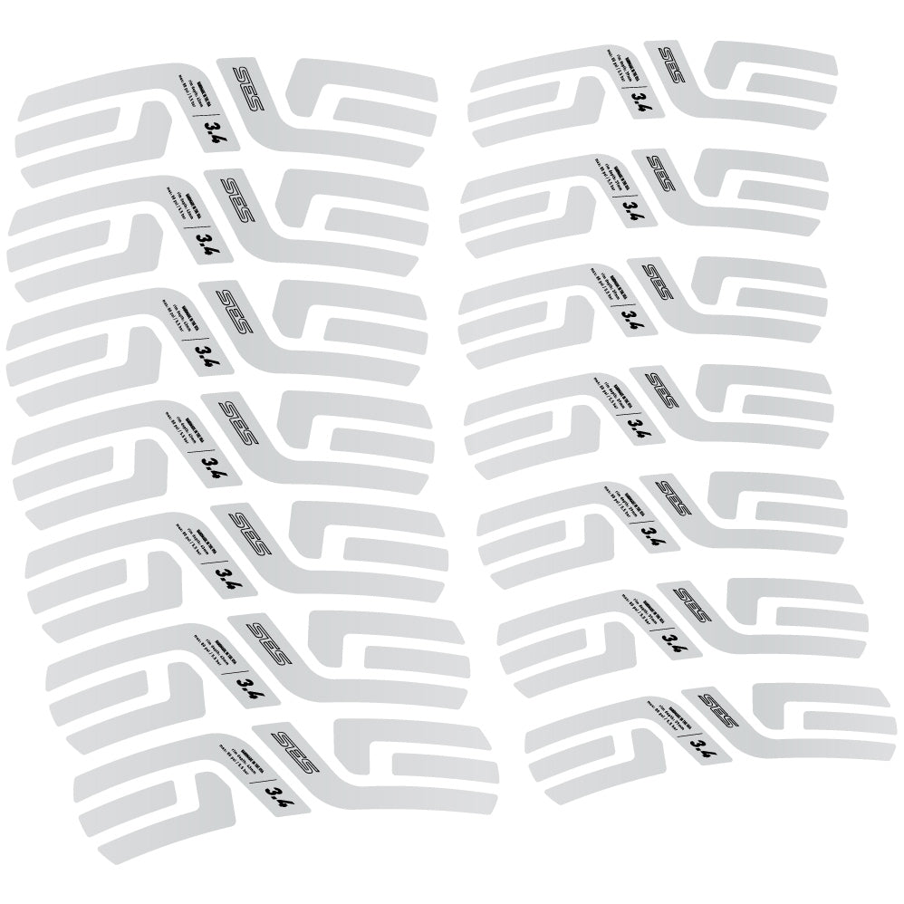 Stickers Enve Ses 3.4 2022, Route profile 38 & 42mm compatibles Autocollants roues Route