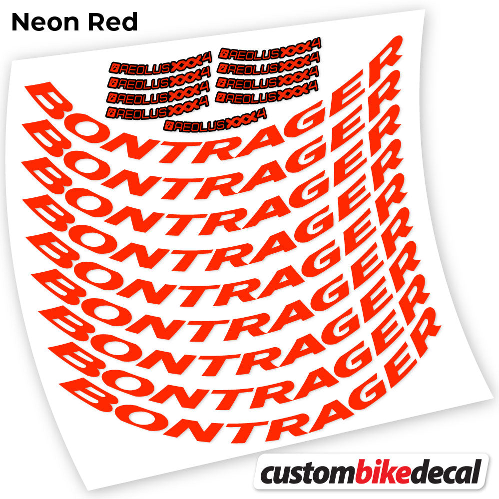 Decal for Bontrager Aeolus XXX4 Disc road wheel 45mm – bike sticker vinyl, view 18