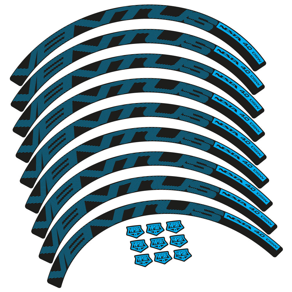 Stickers Nesta Ventus 4.0 Disc compatibles Autocollants roues Route