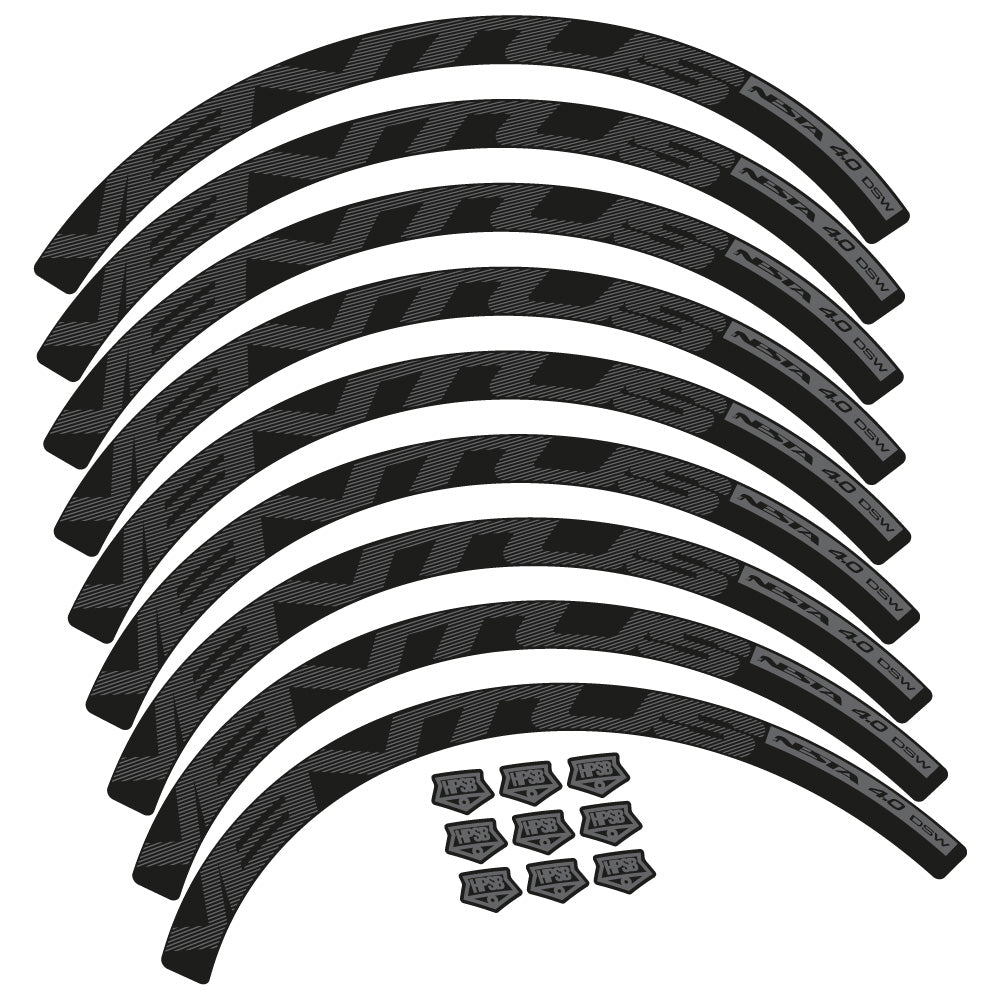 Stickers Nesta Ventus 4.0 Disc compatibles Autocollants roues Route